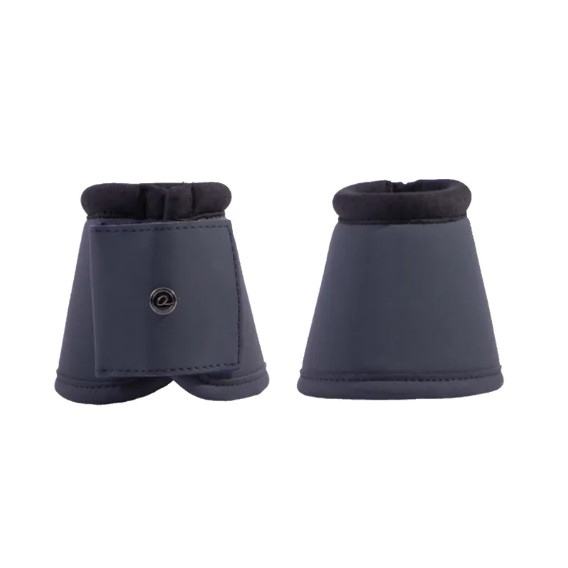 QHP Gloss Bell Boots - Navy